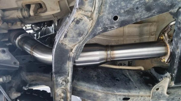 Navara NP300 3.5″ Turbo Back Stainless Steel Exhaust System