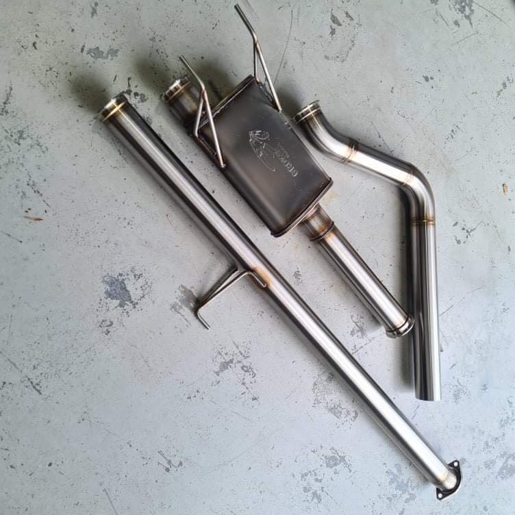 Isuzu DMAX / Mazda BT50 MY21+ 3″ DPF Back Stainless Steel Exhaust System