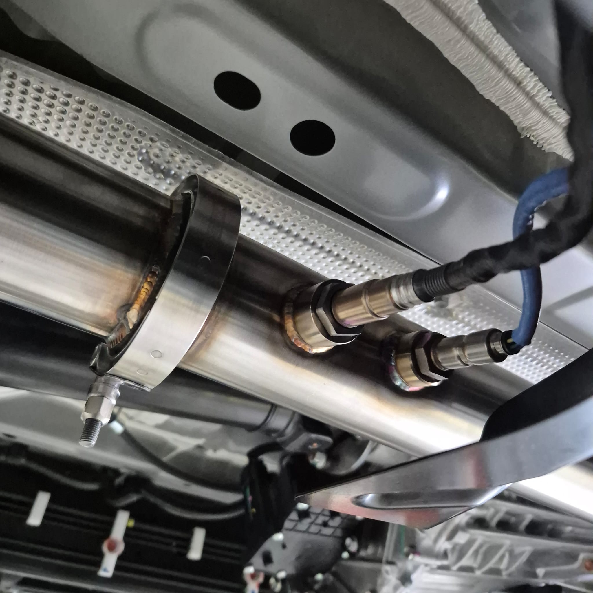 Navara D27 3.5″ DPF Back Diff Dump Stainless Steel Straight Through Exhaust
