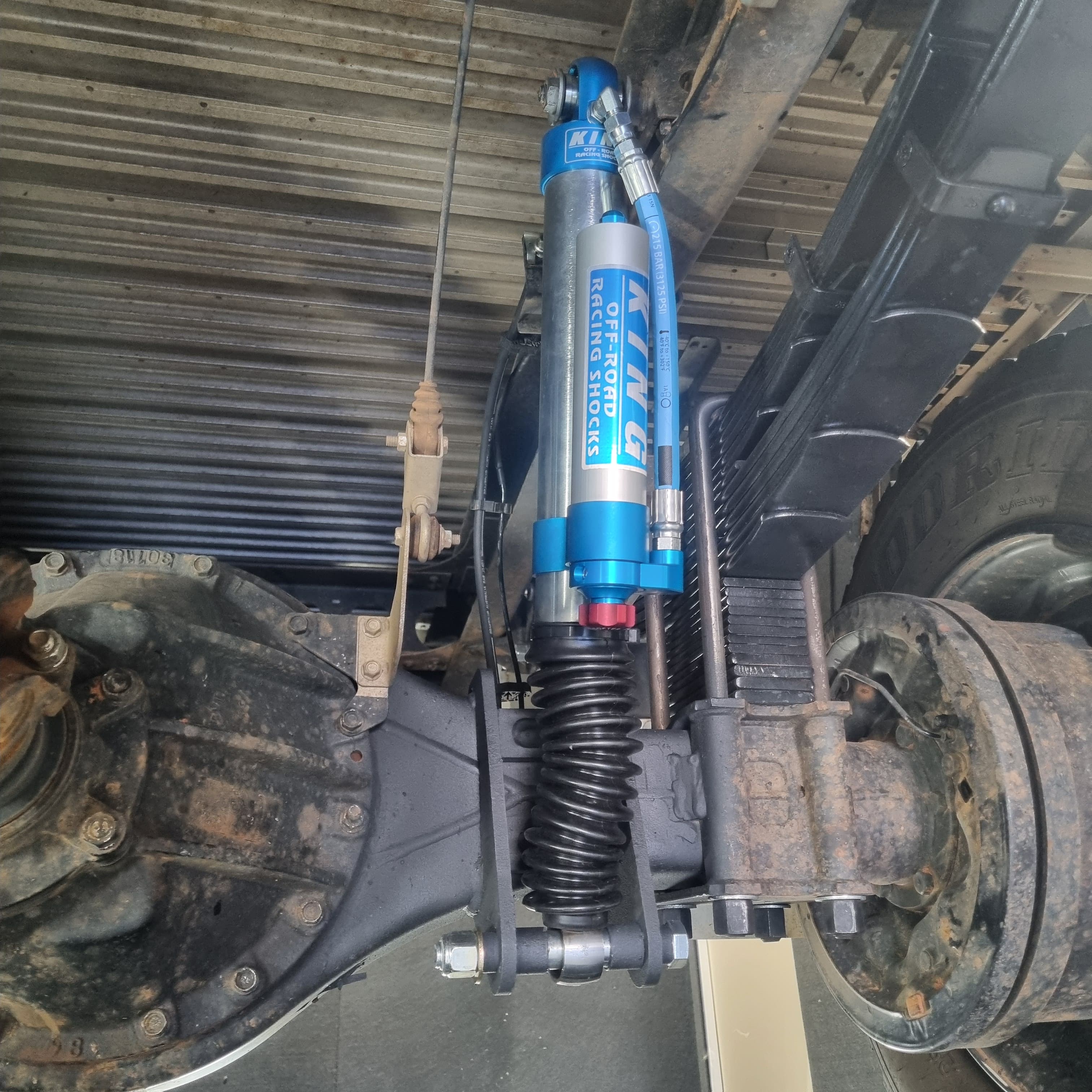 Isuzu NPR/NPS Truck rear lower shock mount kit