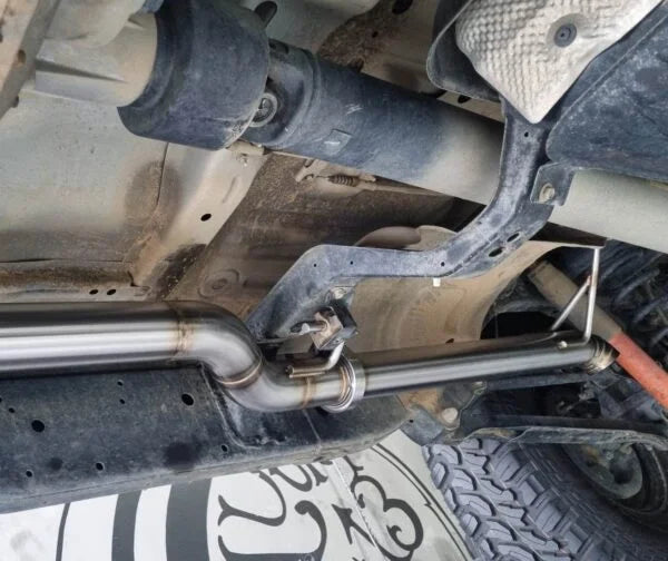 Navara NP300 3″ DPF Back Diff Dump Stainless Steel Exhaust