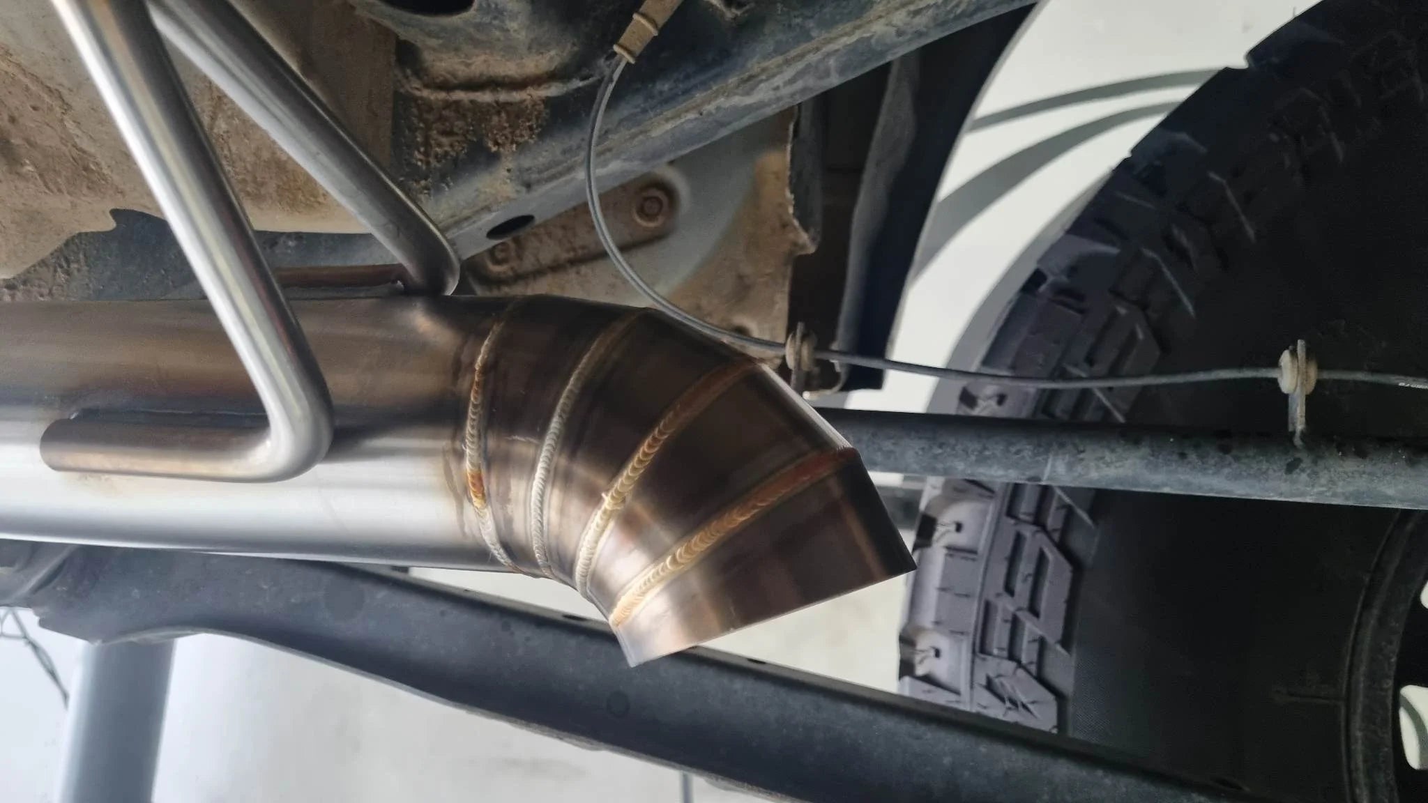 Navara NP300 3.5″ Turbo Back Diff Dump Stainless Exhaust System