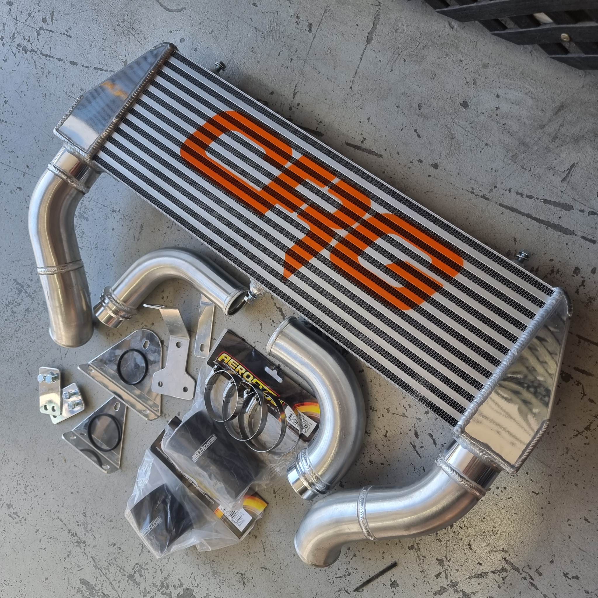 Navara NP300 CRG PWR Street Series Intercooler Kit Bull Bar Version