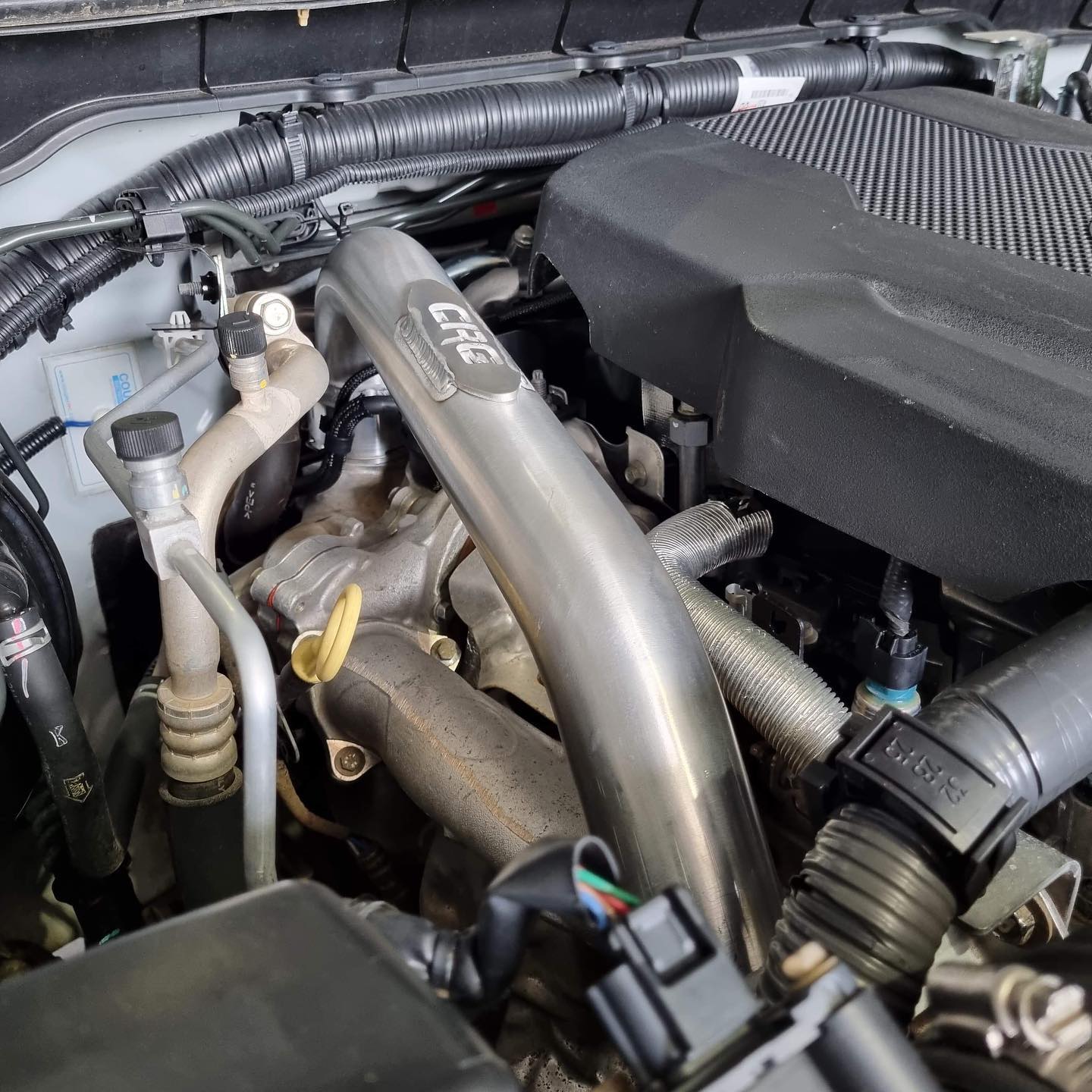 Navara NP300 Twin Turbo Hot Pipe & Throttle Pipe Combo