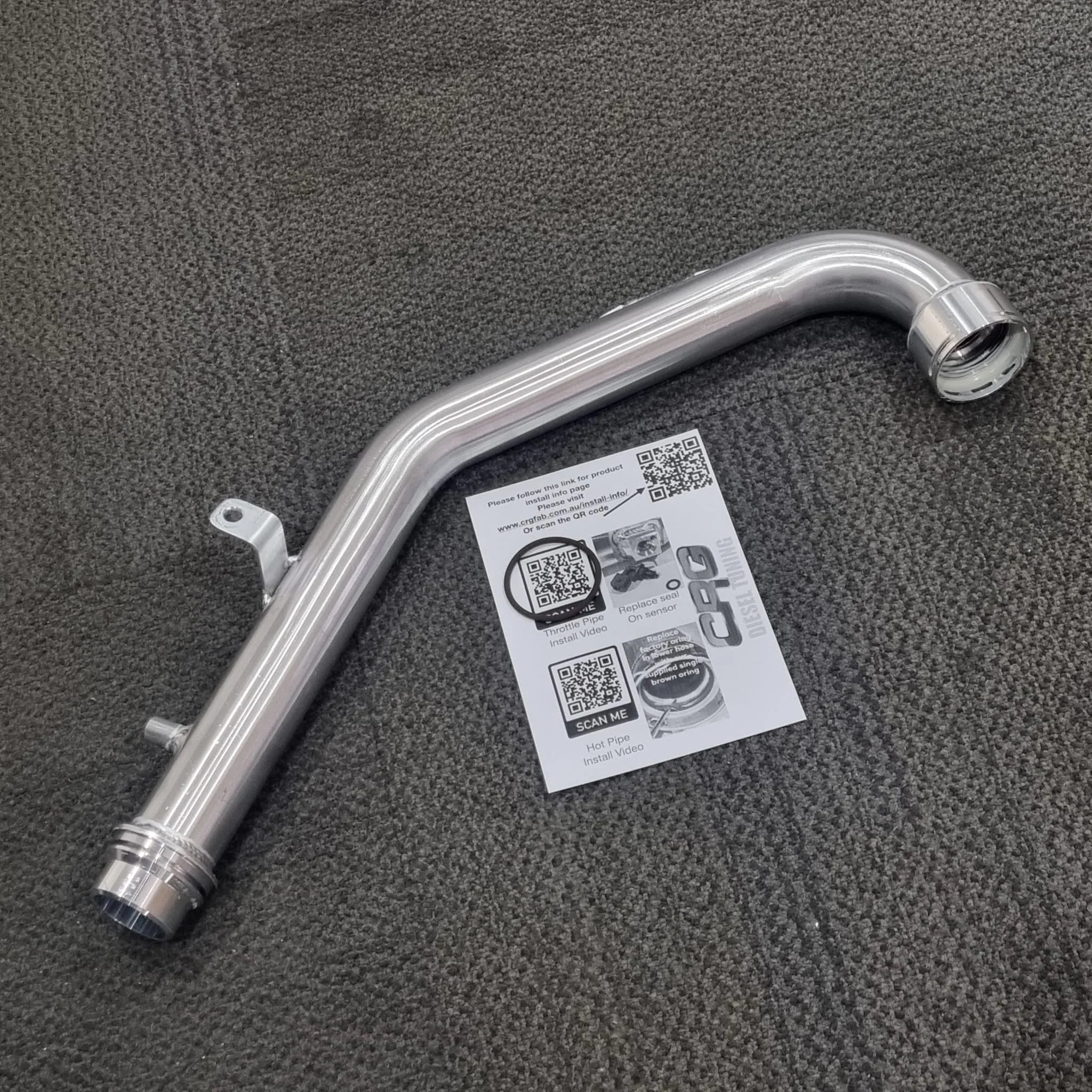 Navara NP300 Hot Pipe Twin Turbo