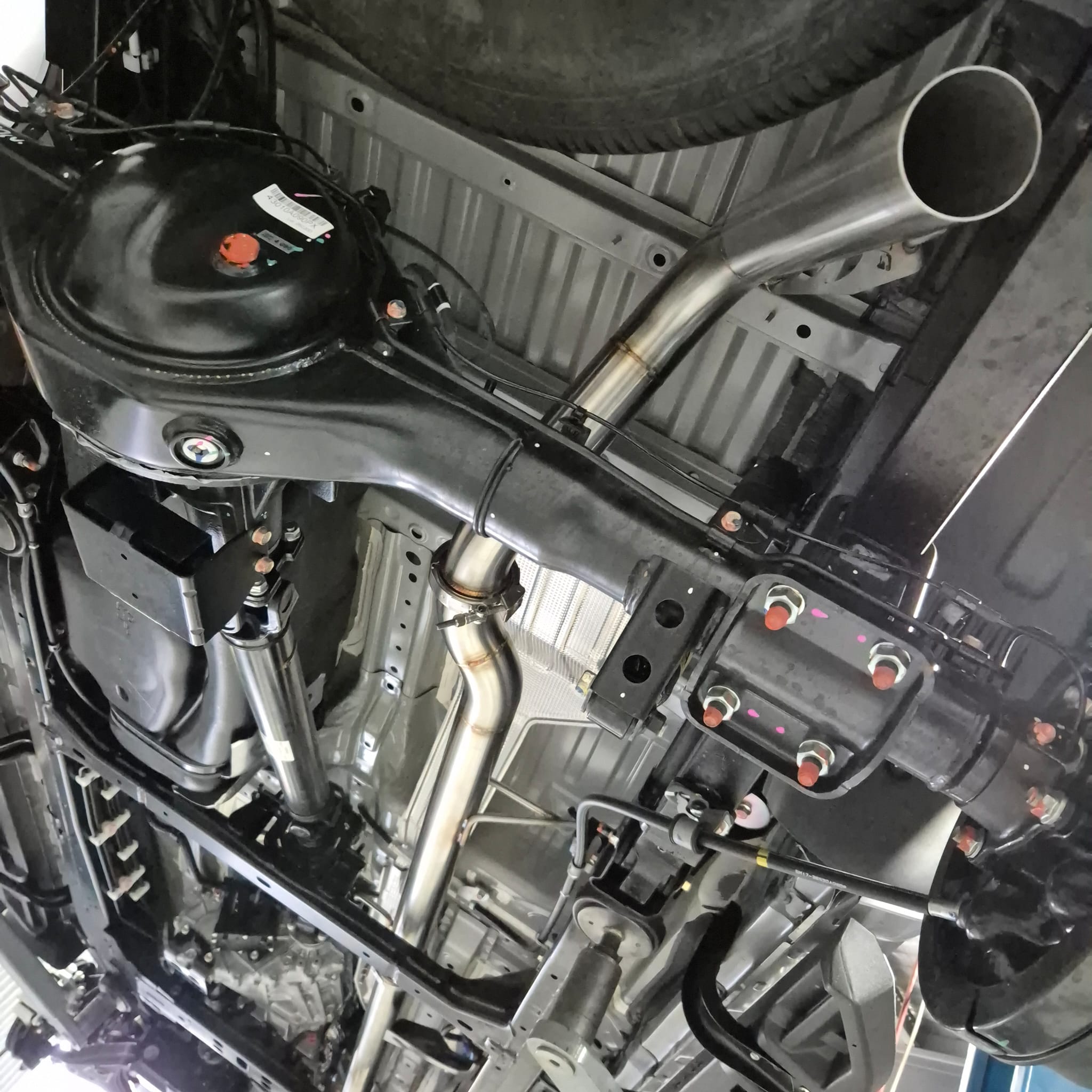 Navara D27 3″ DPF Back Stainless Steel Straight Through Exhaust