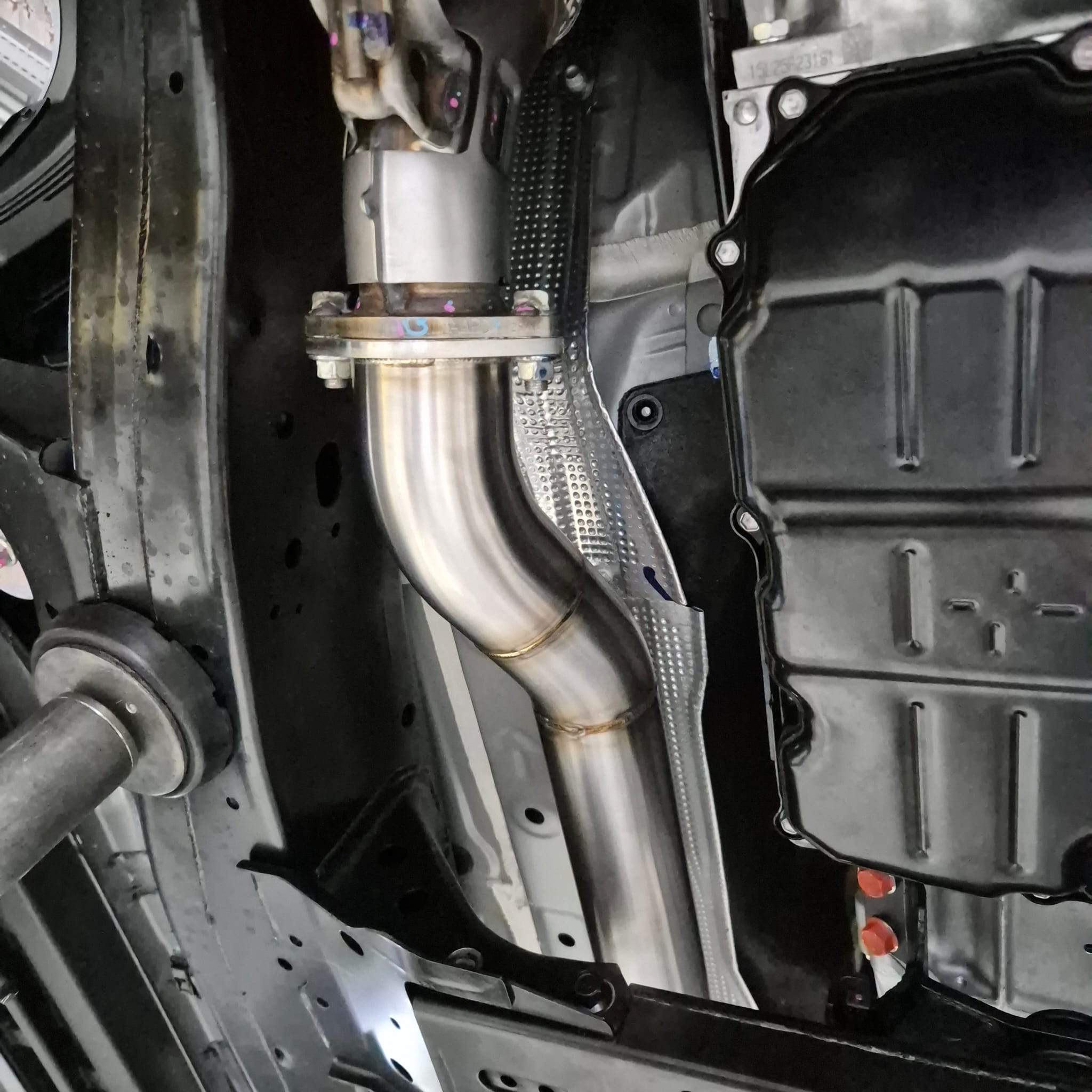 Navara D27 3.5″ DPF Back Diff Dump Stainless Steel Straight Through Exhaust