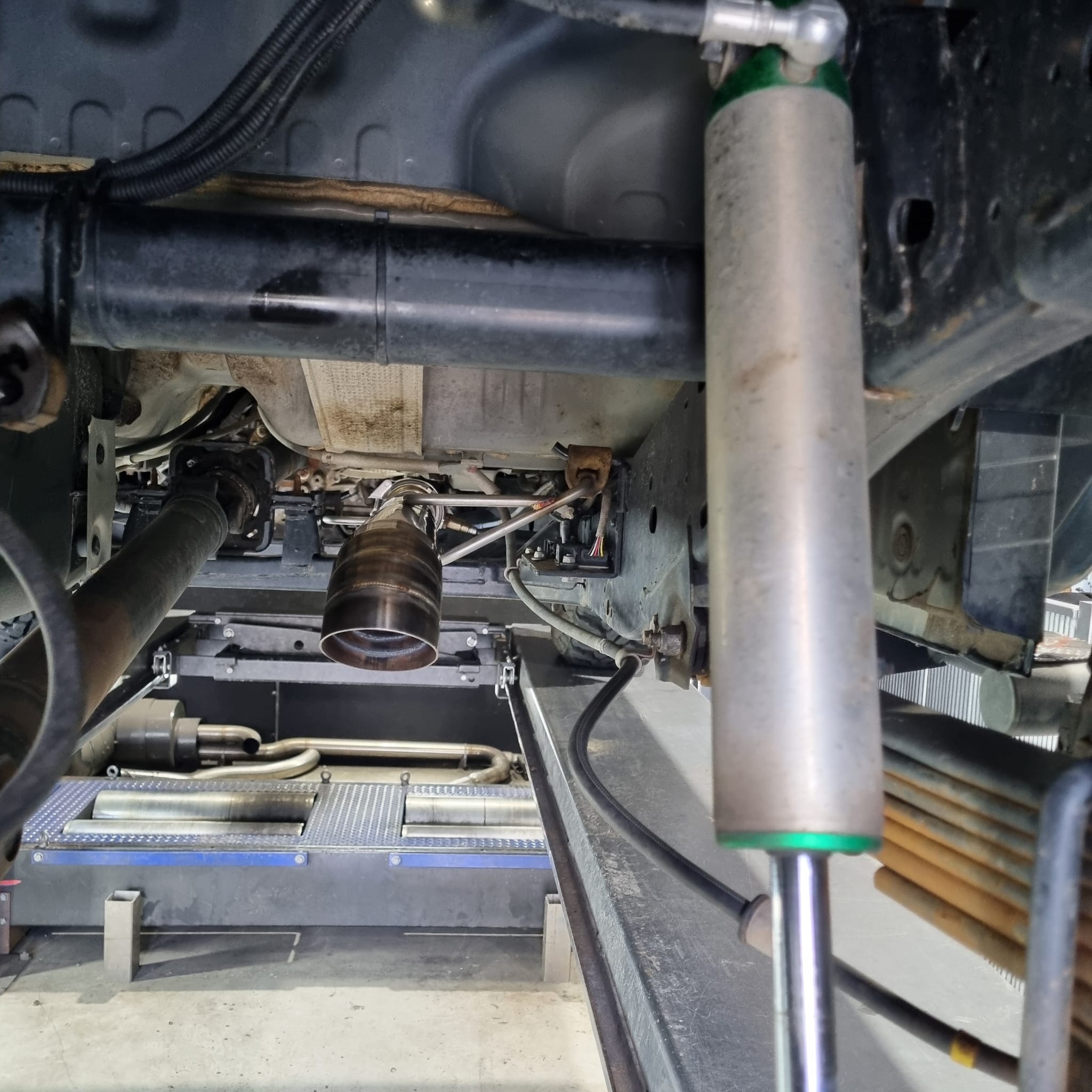Navara D27 3.5″ DPF Back Diff Dump Stainless Steel Straight Through Exhaust