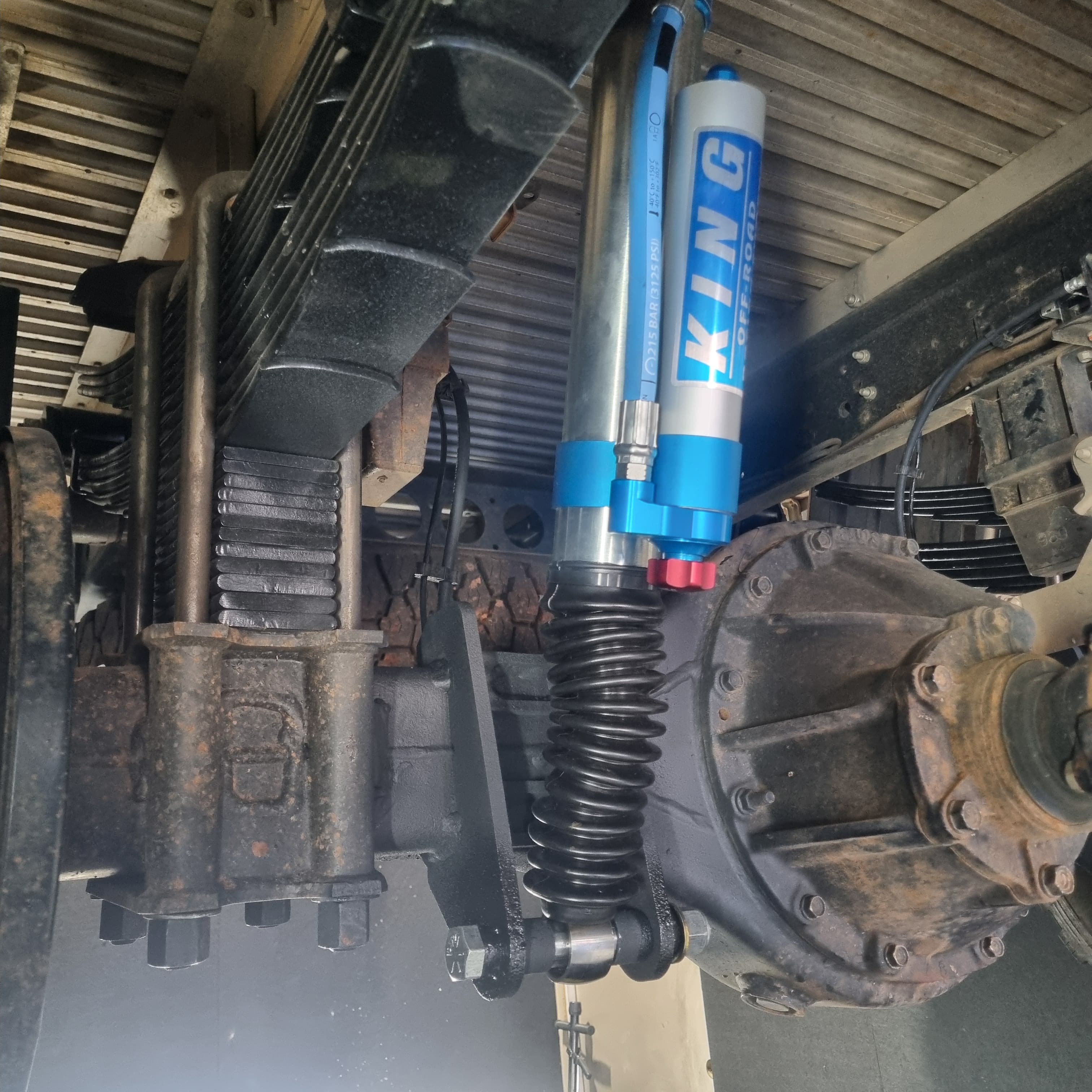 Isuzu NPR/NPS Truck rear lower shock mount kit